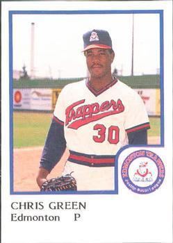 Chris Green (baseball) Chris Green Gallery The Trading Card Database