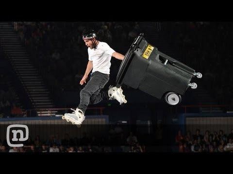 Chris Haffey Rollerblader Chris Haffey Performs Stunts Nitro Circus