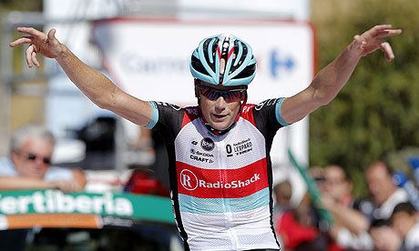 Chris Horner Chris Horner takes lead in Vuelta a Espaa after winning