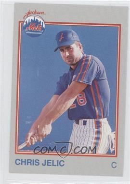 Chris Jelic 1989 Grand Slam Jackson Mets Base 5 Chris Jelic COMC Card