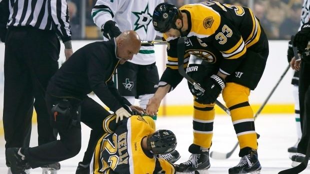 Chris Kelly (ice hockey) Bruins39 Chris Kelly fractures femur will miss 68 months