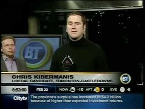 Chris Kibermanis Chris Kibermanis on CityTV Edmonton YouTube