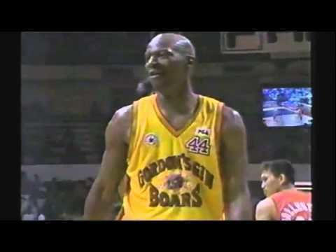 Chris King (basketball) Chris King Alley Oop Dunk vs Shell 1997 YouTube