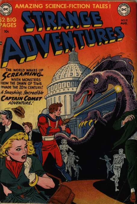 Chris KL-99 Babblings about DC Comics Strange Adventures 11 Captain Comet de