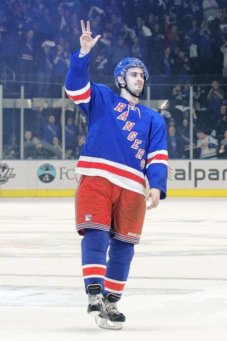 Chris Kreider BC39s Kreider flies like an Eagle for Rangers NY Daily News