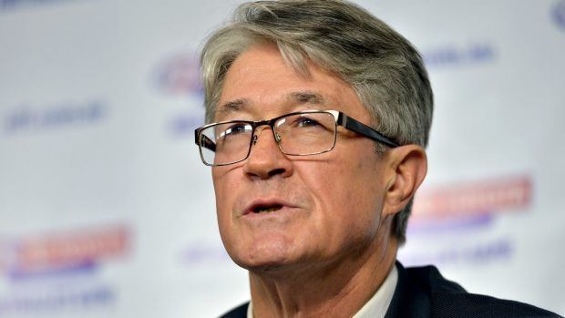 Chris Langford AFL chairman Mike Fitzpatrick apologises to clubs over