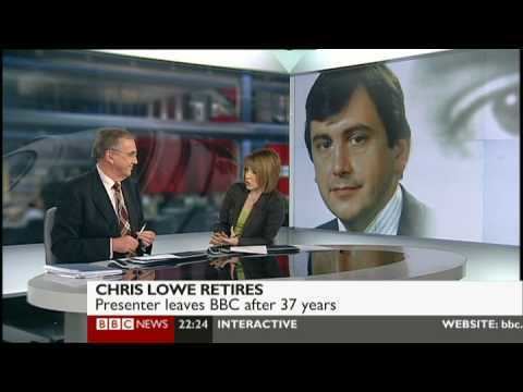 Chris Lowe (journalist) BBC presenter Chris Lowe retires YouTube