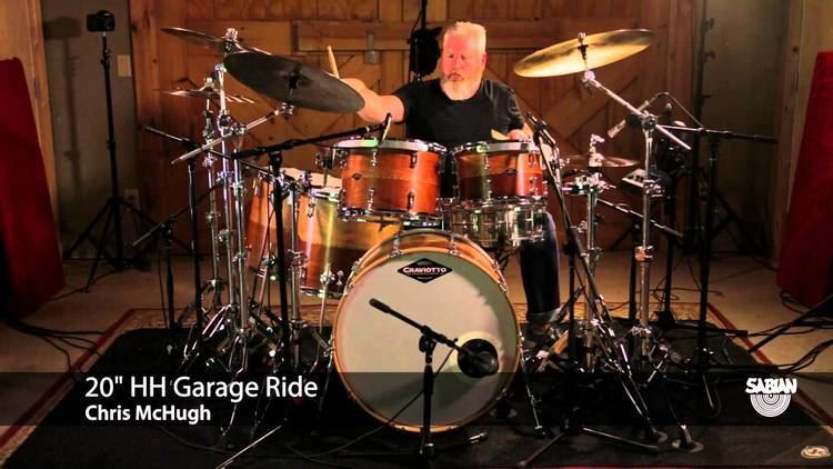 Chris McHugh SABIAN 20 HH Garage Ride Demo by Chris McHugh YouTube