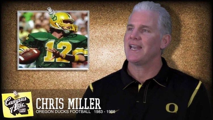 Chris Miller (American football) Chris Miller interview Establishing the Mold For Future Duck QB