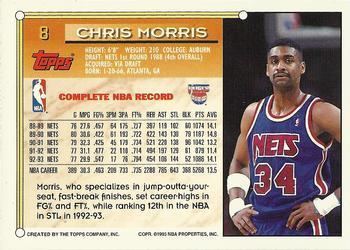 Chris Morris (basketball) Chris Morris Gallery The Trading Card Database