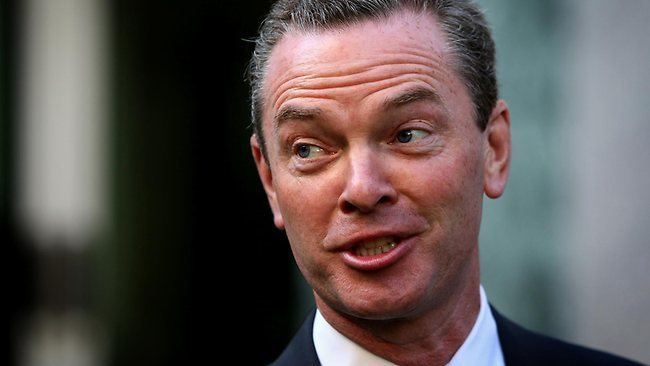 Chris Pyne Aussie Education Minister Christopher Pyne Drops C Bomb