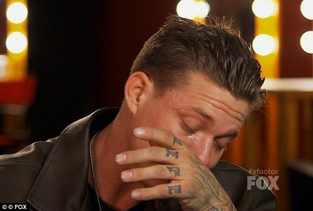 Chris Rene X Factor USA Chris Rene breaks down as he remembers late father in