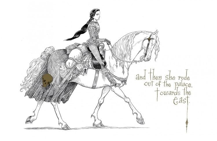 Chris Riddell Review The Sleeper and the Spindle by Neil Gaiman Chris Riddell