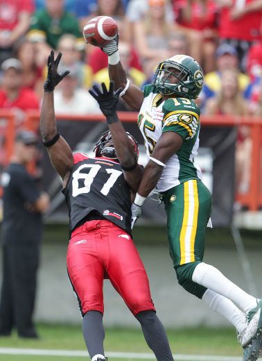 Chris Rwabukamba Fillin Edmonton Eskimos CB Chris Rwabukamba settling into