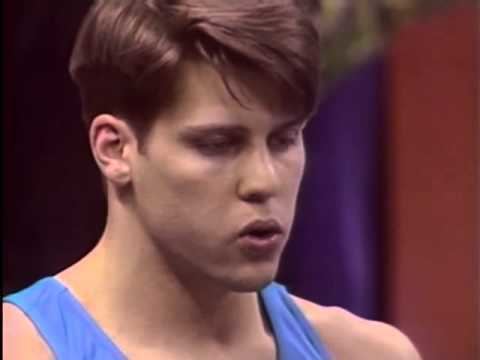 Chris Waller (gymnast) Chris Waller Vault 1993 McDonald39s American Cup YouTube