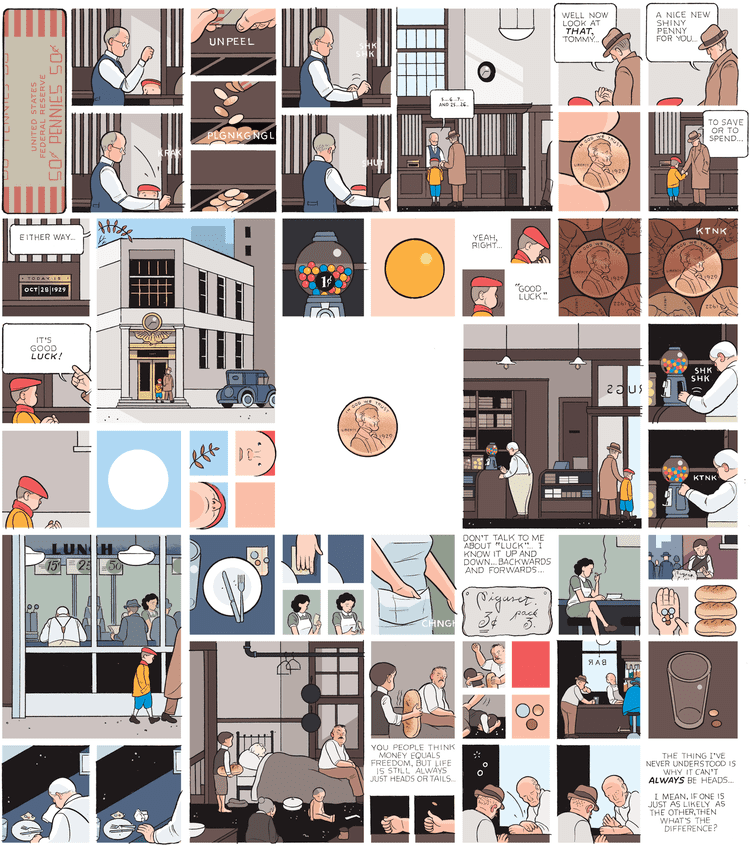 Chris Ware Heads or Tails The New York Times