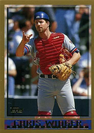 Chris Widger 1998 Topps Baseball 237 Chris Widger Montreal Expos Baseball Cards