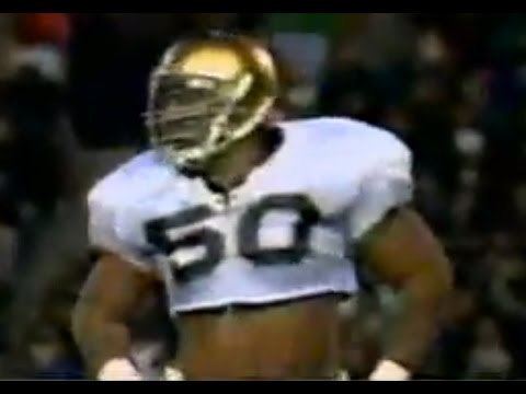 Chris Zorich Chris Zorich Notre Dame Football YouTube