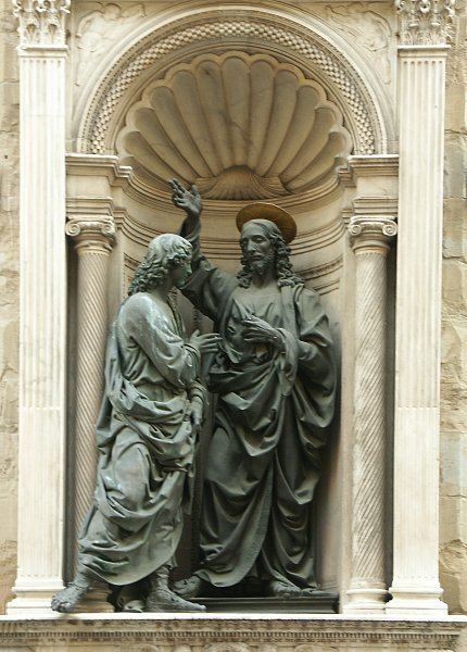 Christ and St. Thomas (Verrocchio) httpswwwblufftoneduhomepagesfacstaffsulliv