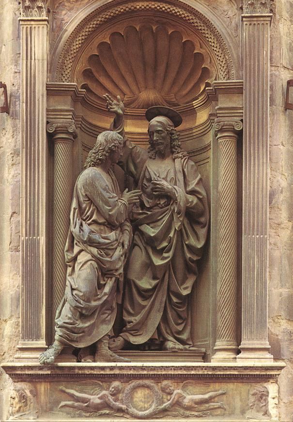 Christ and St. Thomas (Verrocchio) 1000 images about Verrocchio on Pinterest Christ Sculpture and
