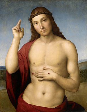 Christ Blessing (Raphael) httpsuploadwikimediaorgwikipediacommonsthu