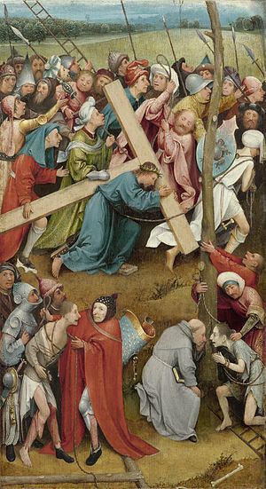 Christ Carrying the Cross (Bosch, Vienna) httpsuploadwikimediaorgwikipediacommonsthu