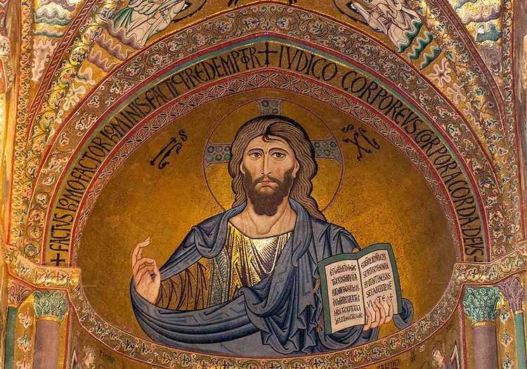 Christ Pantocrator Christ Pantocrator in Sicily Wonders of Sicily