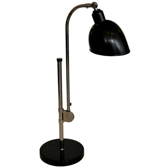 Christian Dell Bauhaus DellLamp Type K Desk Lamp by Christian Dell For