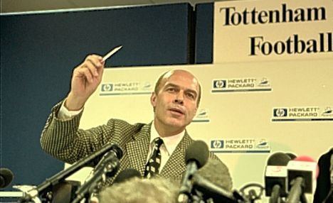 Christian Gross Tottenham Sack Manager Christian Gross Know Your Tottenham History