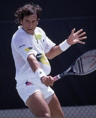 Christian Miniussi Alberto Mancini et Christian Miniussi Archives du Tennis masculin