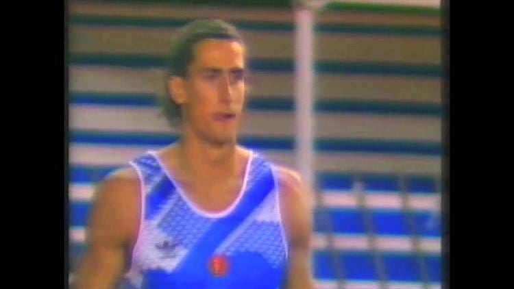 Christian Schenk 2868 European Track Field 1990 Split Decathlon High Jump Christian