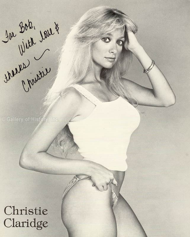 Christie Claridge Christie Claridge Inscribed Printed Photograph Signed In Ink