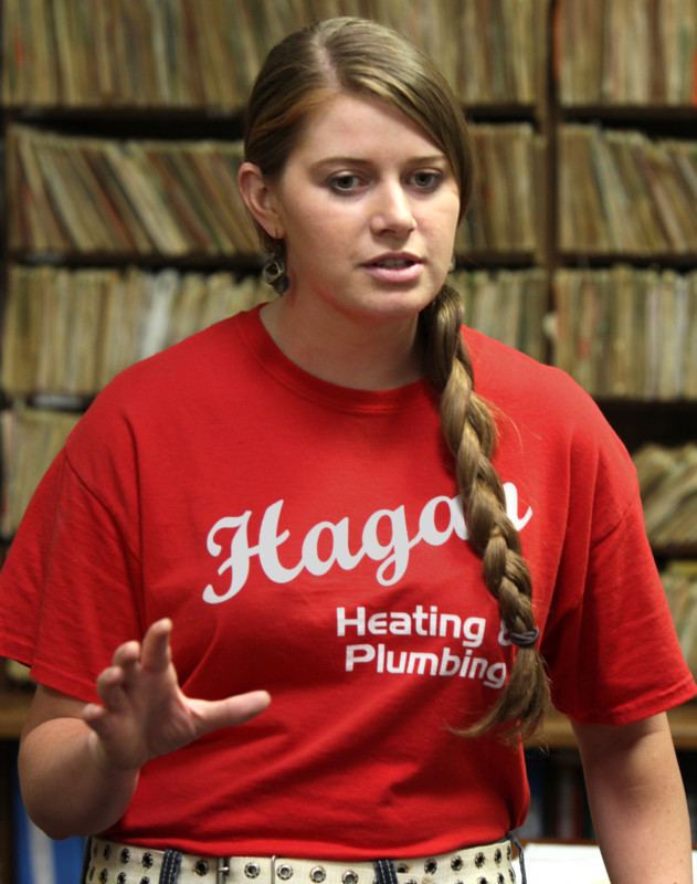 Christina Hagan State lawmaker waits tables helps with plumbing to pay