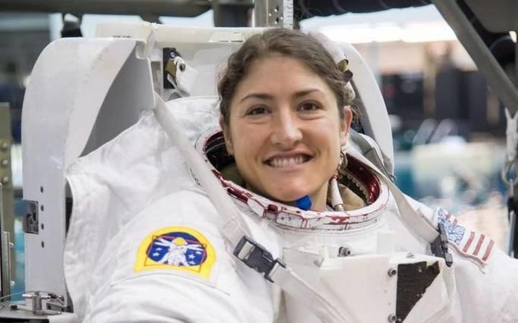 Christina Hammock Astronaut Christina Koch talks space at Astronomy Days News Observer