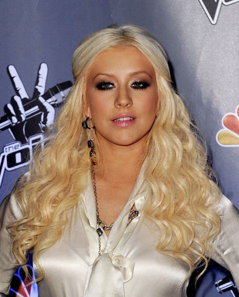 Christina Singer Christina Aguilera Photos NBC39s quotThe Voicequot Press Junket