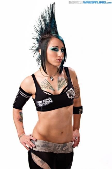 Christina Von Eerie Christina Von Eerie also known as TNA Knockout Toxxin vs