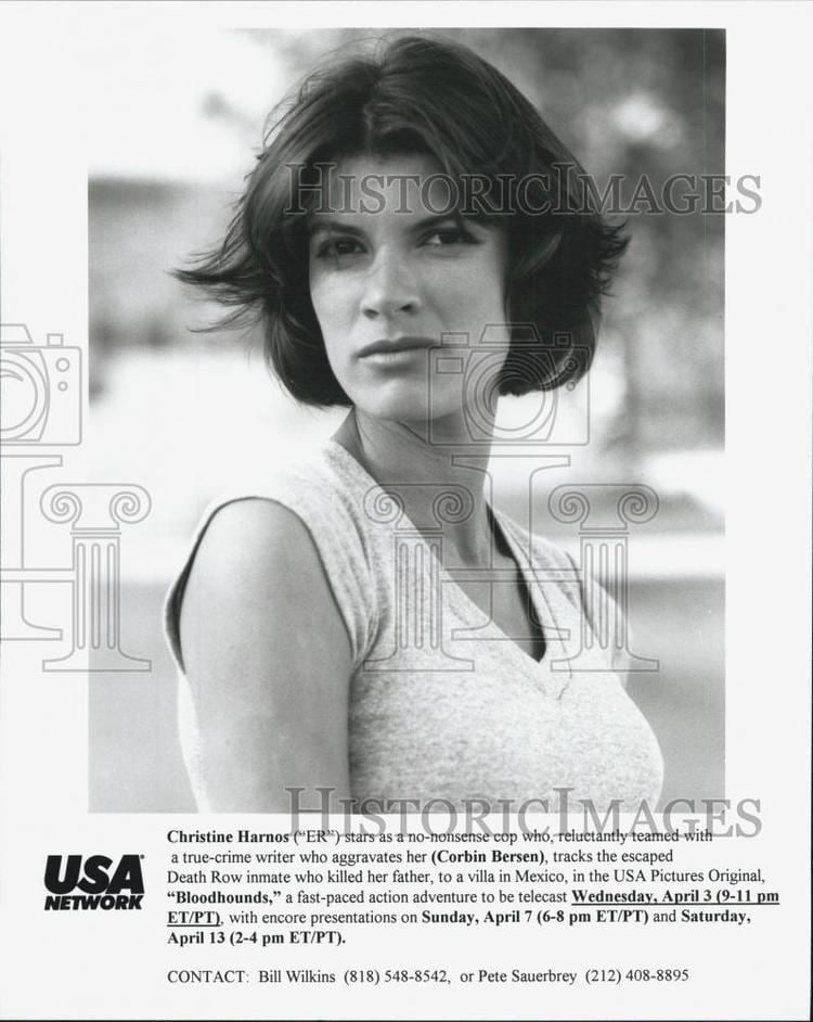 Christine Harnos 1997 Press Photo Christine Harnos in Bloodhounds on PopScreen