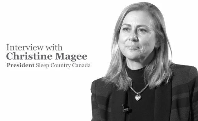 Christine Magee Interview with Christine Magee President of Sleep Country