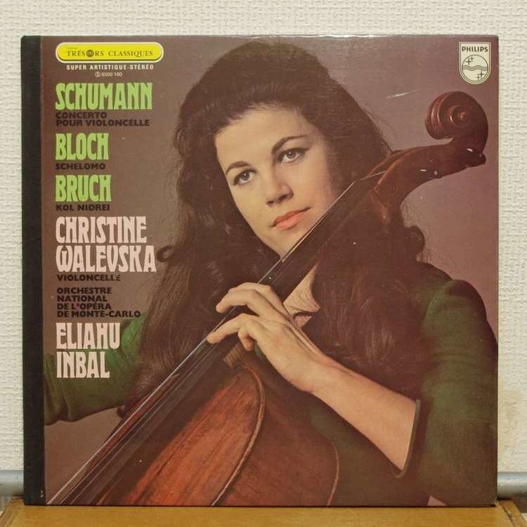 Christine Walevska Bruch kol nidrei op47 schumann cello concerto in a minor