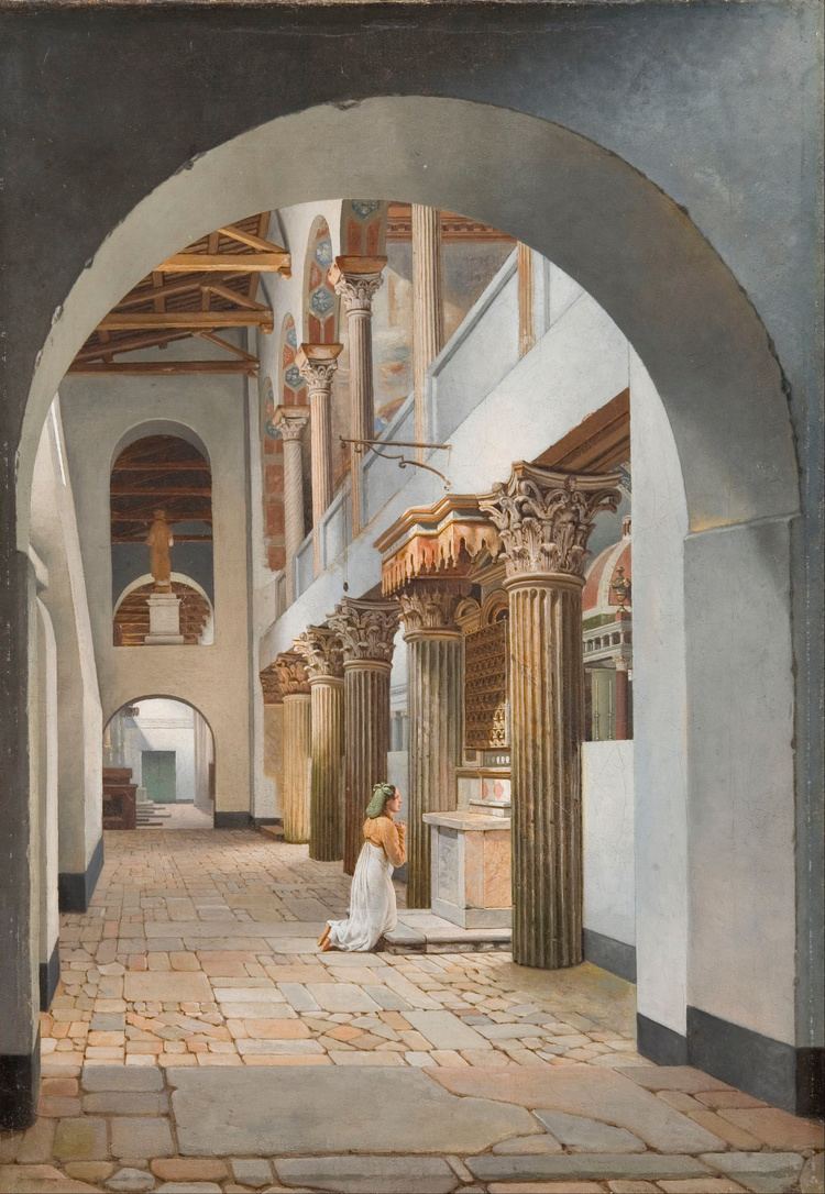 Christoffer Wilhelm Eckersberg FileChristoffer Wilhelm Eckersberg View of the Church