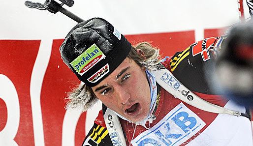 Christoph Stephan BiathlonWeltcup in Oberhof Nasenbruch verdirbt Stephan