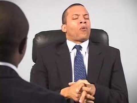 Christopher B. Duncan acts like Barack Obama in his Parody