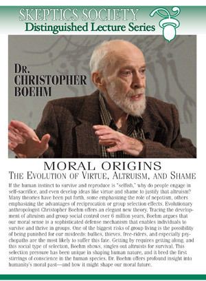 Christopher Boehm Shop Skeptic Moral Origins by Dr Christopher Boehm