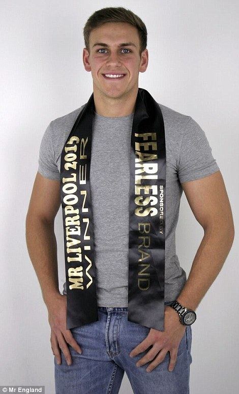 Christopher Bramell Mister England 2015 Chris Bramell from Liverpool