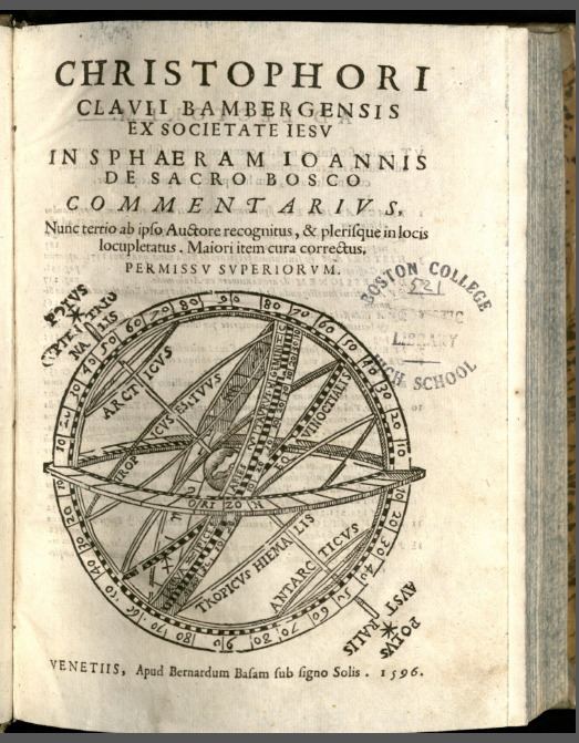 Christopher Clavius Mathematical Treasure Four Works of Christopher Clavius