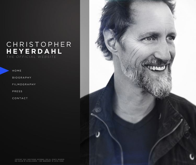 Christopher Heyerdahl heyerdahlhomejpg