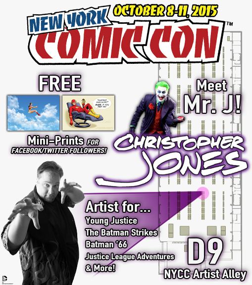Christopher Jones (comics) Christopher Jones at New York Comic Con 2015 Artist Alley D9