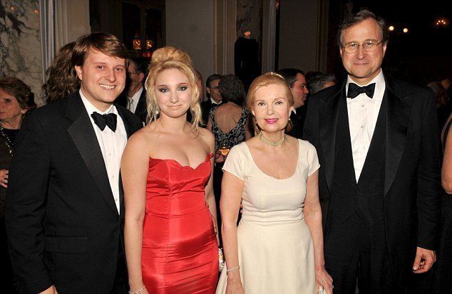 Chris Cox, Andrea Catsimatidis, Patricia Nixon Cox and Ed Cox attend the 2009 Alzheimer's Association Rita Hayworth Gala "So Near Yet So Far" at the Waldorf Astoria in New York City