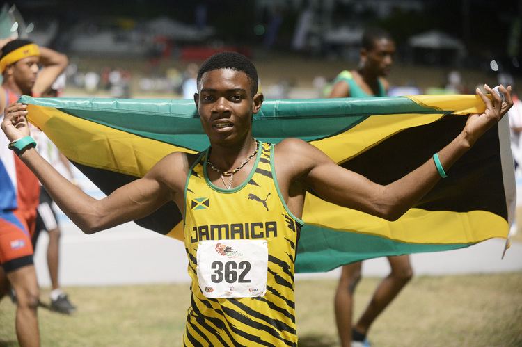 Christopher Taylor (sprinter) Sprint relay sweep for Jamaica at Carifta Games 2015 Sports