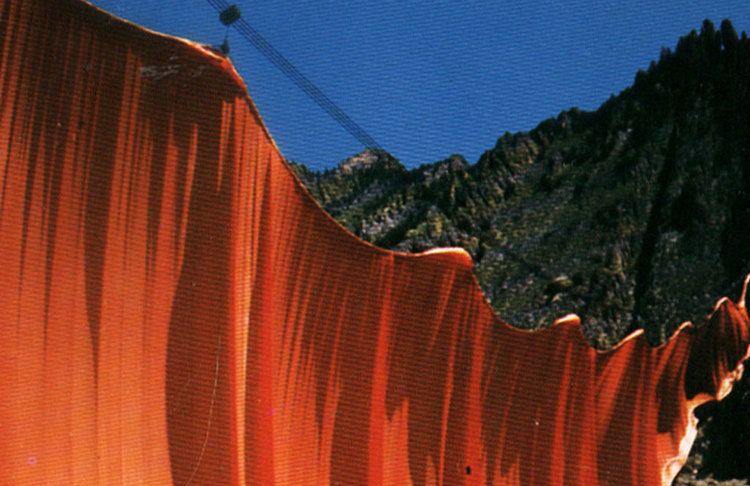Christo's Valley Curtain Christos Valley Curtain and Running Fence George Eastman Museum
